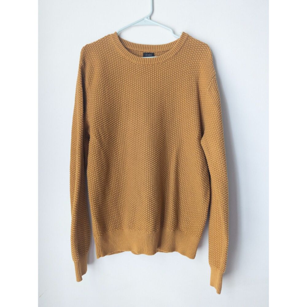 J crew women's gold yellow color‎ sweater size medium